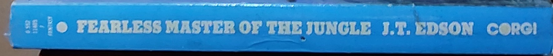 J.T. Edson  FEARLESS MASTER OF THE JUNGLE spine of book image