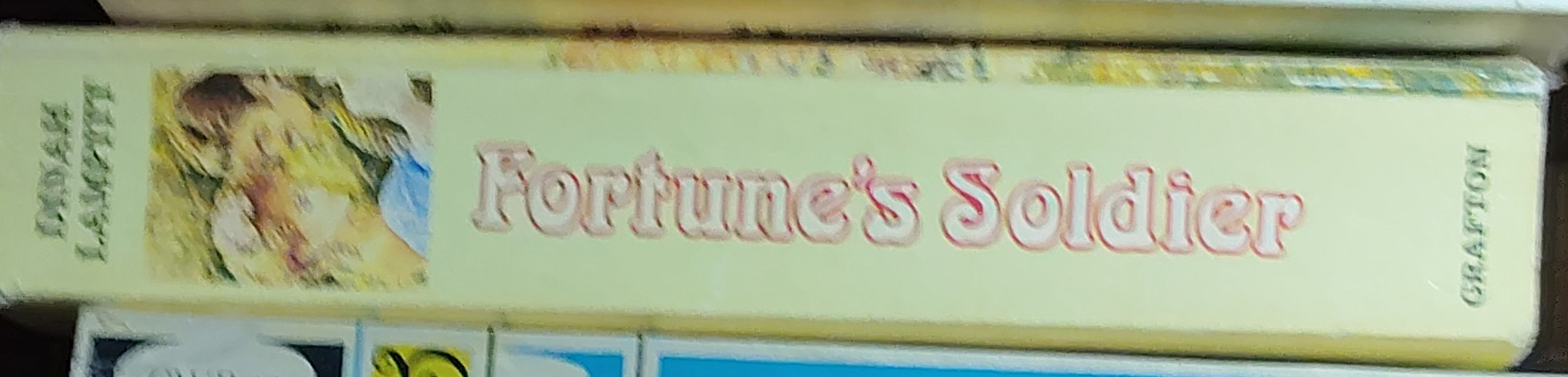 Dinah Lampitt  FORTUNE'S SOLDIER spine of book image