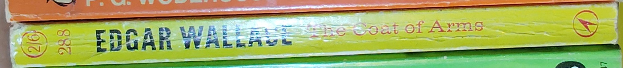 Edgar Wallace  THE COAT OF ARMS spine of book image