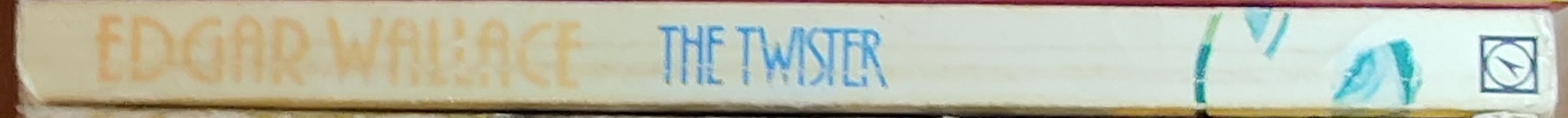 Edgar Wallace  THE TWISTER spine of book image