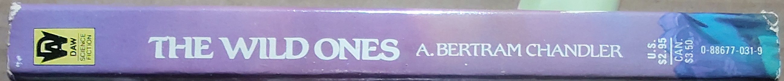 A.Bertram Chandler  THE WILD ONES spine of book image