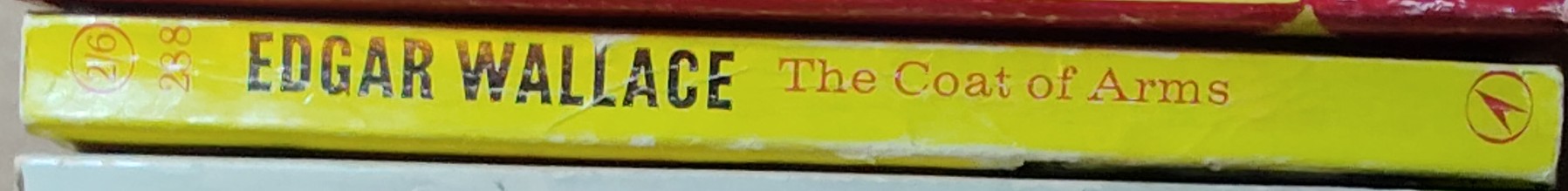 Edgar Wallace  THE COAT OF ARMS spine of book image
