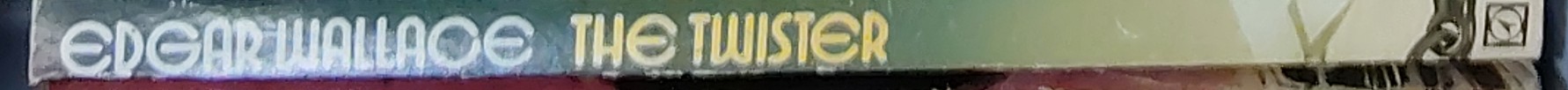Edgar Wallace  THE TWISTER spine of book image