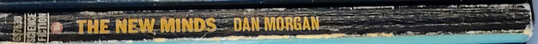 Dan Morgan  THE NEW MINDS spine of book image