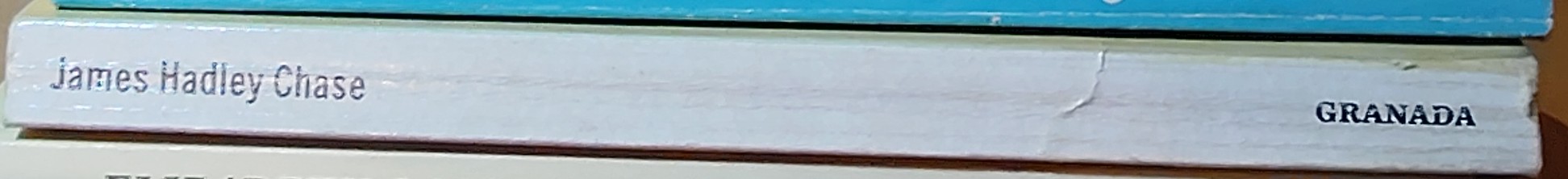 James Hadley Chase  JUST A MATTER OF TIME spine of book image