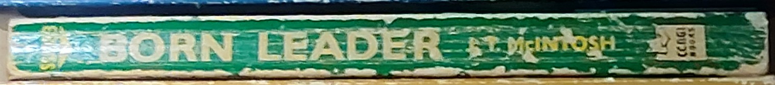 J.T. McIntosh  BORN LEADER spine of book image