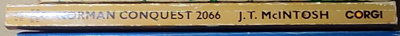 J.T. McIntosh  NORMAN CONQUEST 2066 spine of book image