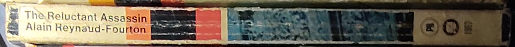 Alain Reynaud-Fourton  THE RELUCTANT ASSASSIN spine of book image