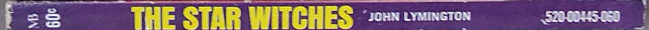 John Lymington  THE STAR WITCHES spine of book image
