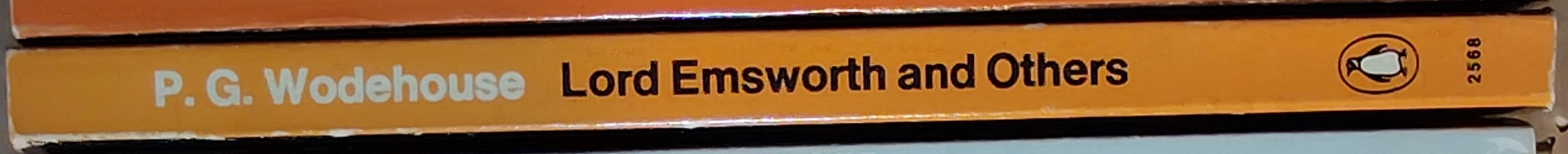 P.G. Wodehouse  LORD EMSWORTH AND OTHERS (Sir Ralph Richardson) spine of book image