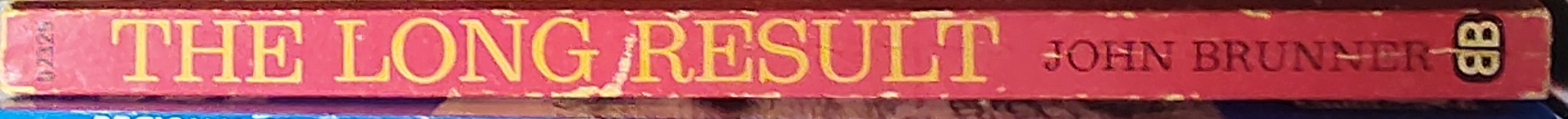 John Brunner  THE LONG RESULT spine of book image