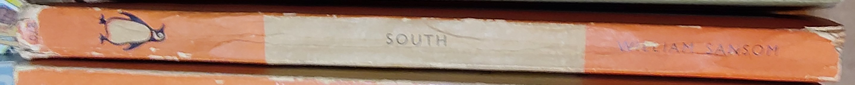 William Sansom  SOUTH spine of book image