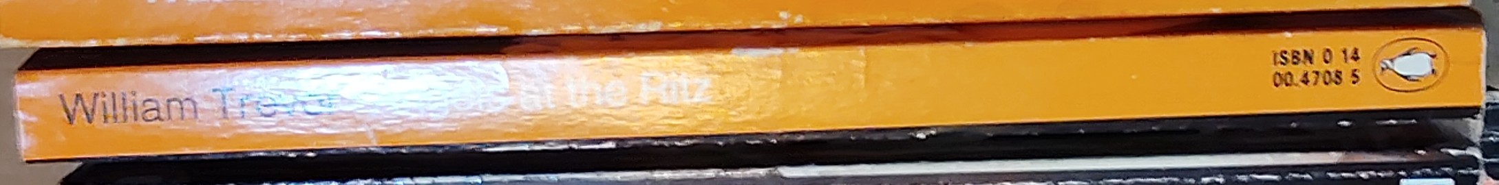 William Trevor  ANGELS AT THE RITZ spine of book image