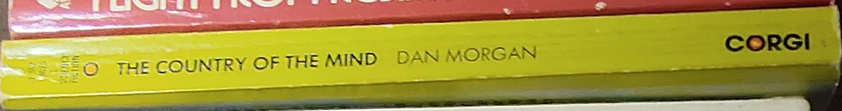 Dan Morgan  THE COUNTRY OF THE MIND spine of book image