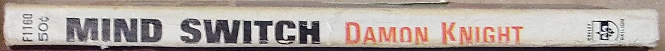 Damon Knight  MIND SWITCH spine of book image