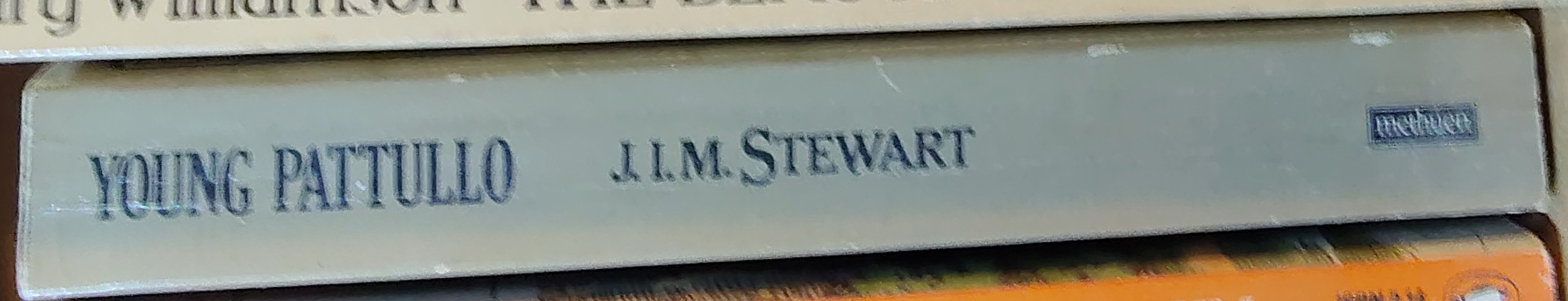 J.I.M. Stewart  YOUNG PATTULLO spine of book image