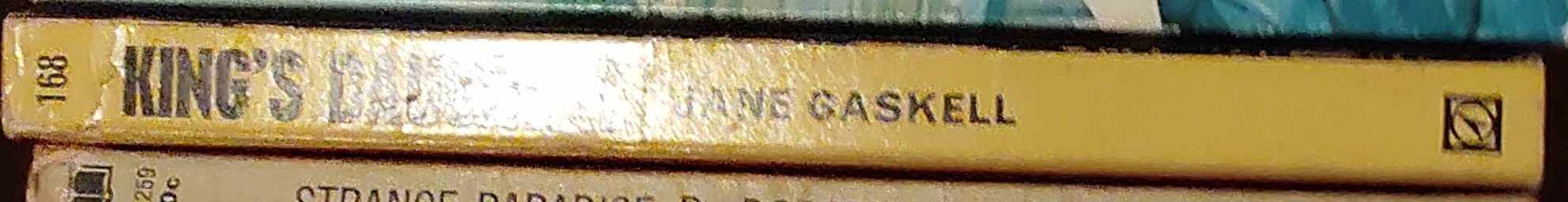 Jane Gaskell  KING'S DAUGHTER spine of book image