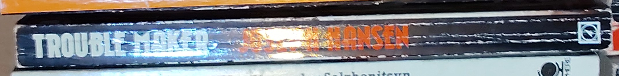 Joseph Hansen  TROUBLE MAKER spine of book image