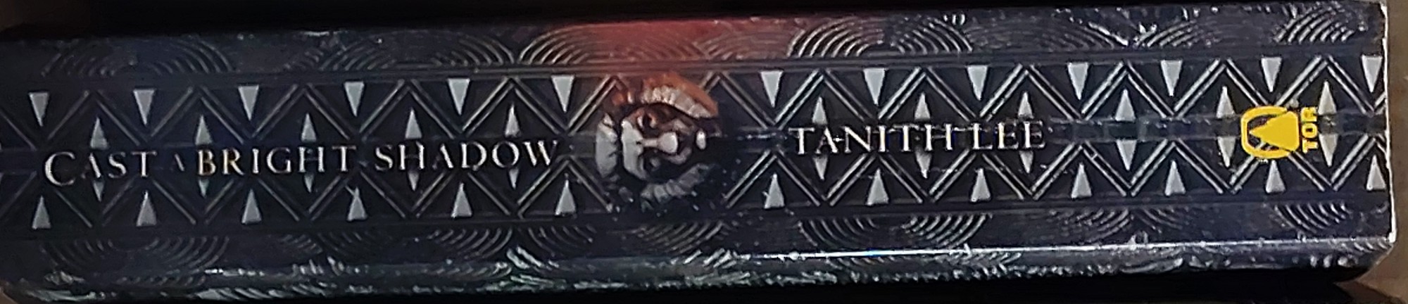 Tanith Lee  CAST A BRIGHT SHADOW spine of book image