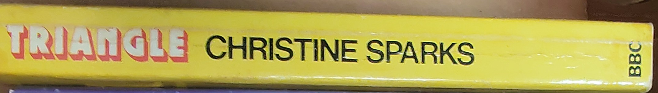 Christine Sparks  TRIANGLE: QUESTION OF COMMAND (BBC TV) spine of book image