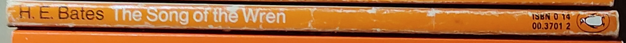 H.E. Bates  THE SONG OF THE WREN spine of book image