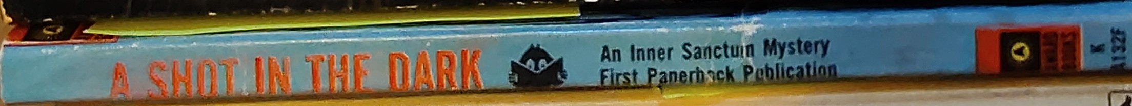 Richard Powell  A SHOT IN THE DARK spine of book image