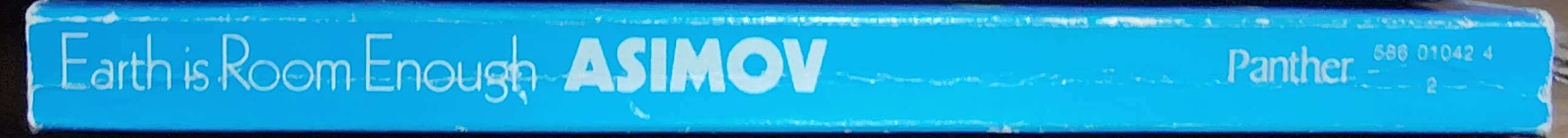 Isaac Asimov  EARTH IS ROOM ENOUGH spine of book image