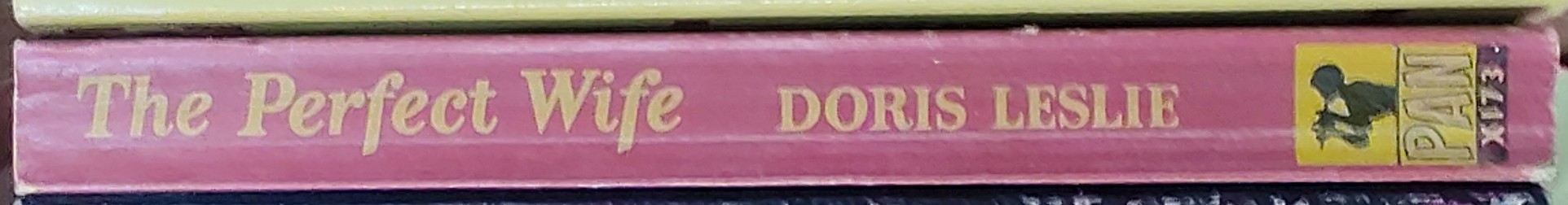 Doris Leslie  THE PERFECT WIFE spine of book image