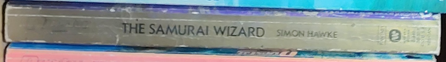 Simon Hawke  THE SAMURAI WIZARD spine of book image