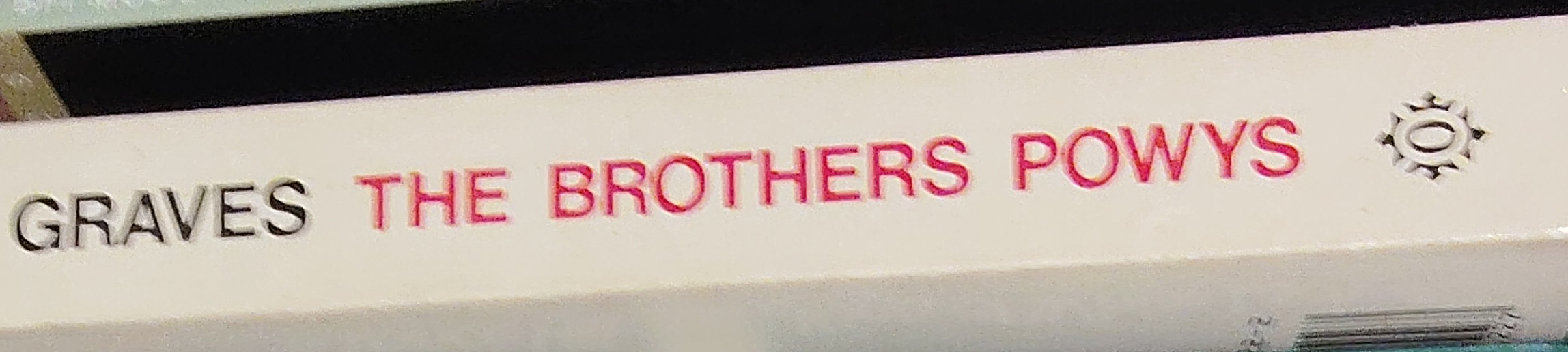 Richard Percival Graves  THE BROTHERS POWYS spine of book image