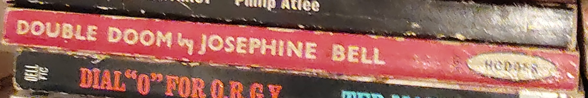 Josephine Bell  DOUBLE DOOM spine of book image