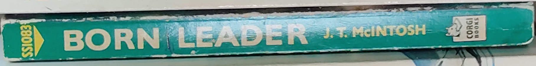 J.T. McIntosh  BORN LEADER spine of book image
