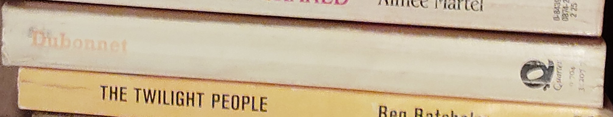 Francis Pollini  DUBONNET spine of book image