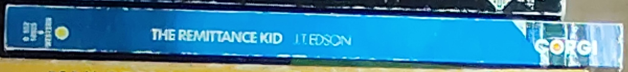 J.T. Edson  THE REMITTANCE KID spine of book image