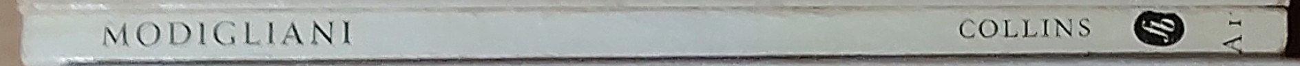 MODIGLIANI  spine of book image