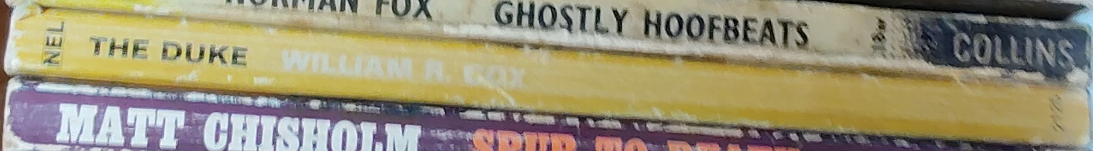 William R. Cox  THE DUKE spine of book image