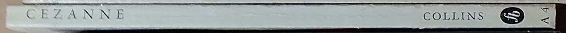 CEZANNE  spine of book image