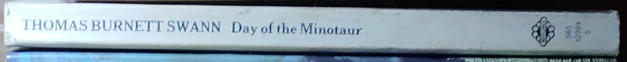 Thomas Burnett Swann  DAY OF THE MINOTAUR spine of book image