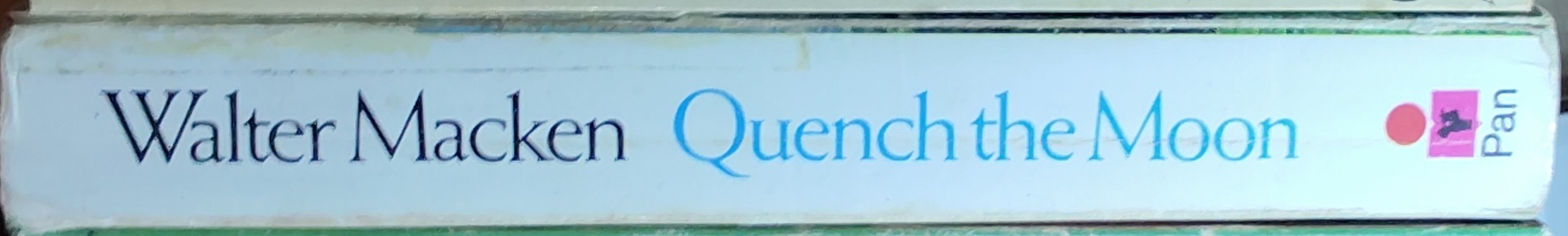 Walter Macken  QUENCH THE MOON spine of book image