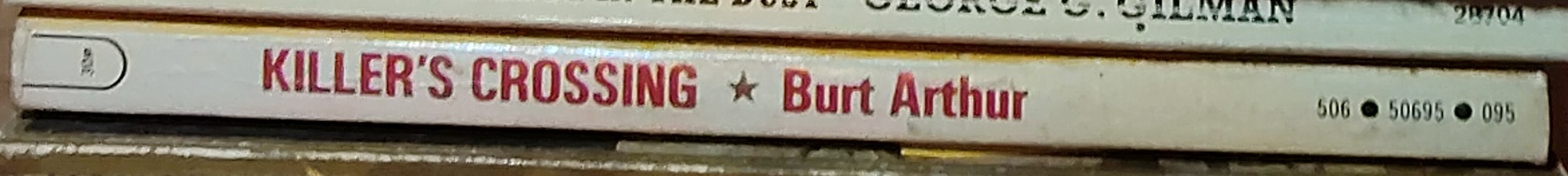 Burt Arthur  KILLER'S CROSSING spine of book image