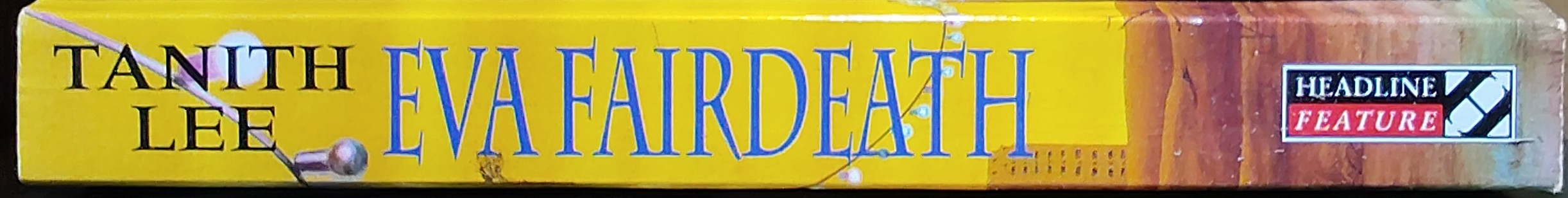 Tanith Lee  EVA FAIRDEATH spine of book image