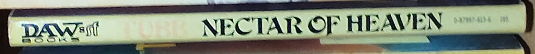 E.C. Tubb  NECTAR OF HEAVEN spine of book image
