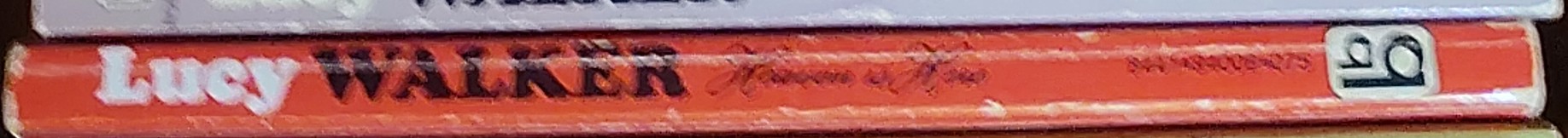 Lucy Walker  HEAVEN IS HERE spine of book image