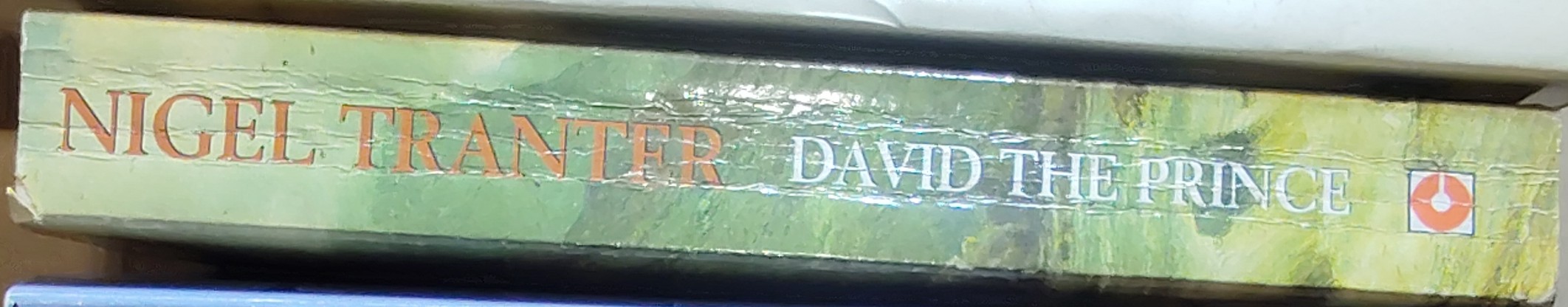 Nigel Tranter  DAVID THE PRINCE spine of book image