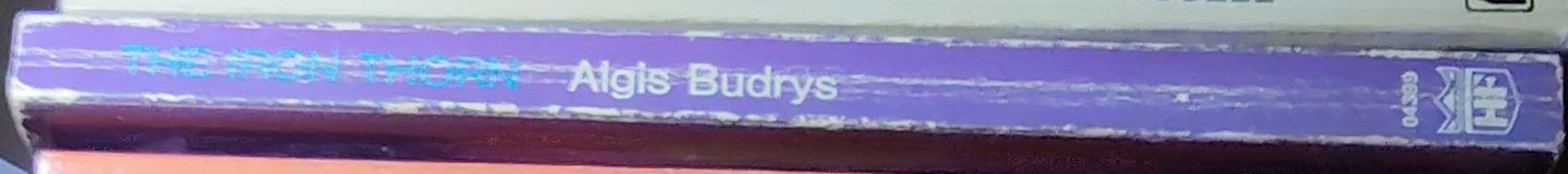 Algis Budrys  THE IRON THORN spine of book image