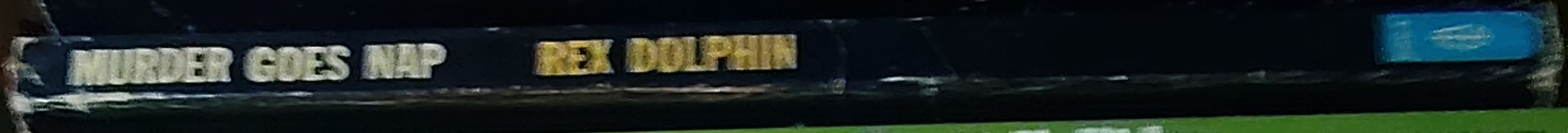 Rex Dolphin  MURDER GOES NAP (Sexton Blake) spine of book image