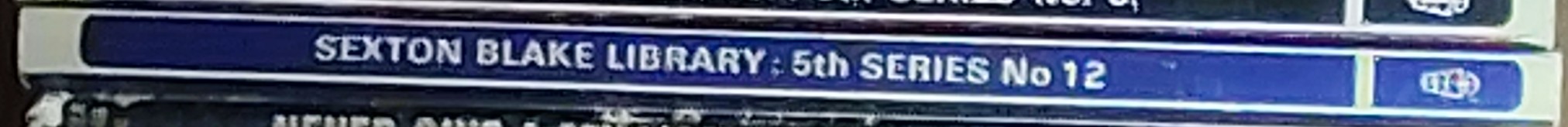 Arthur Maclean  THE SAVAGE SQUEEZE (Sexton Blake) spine of book image