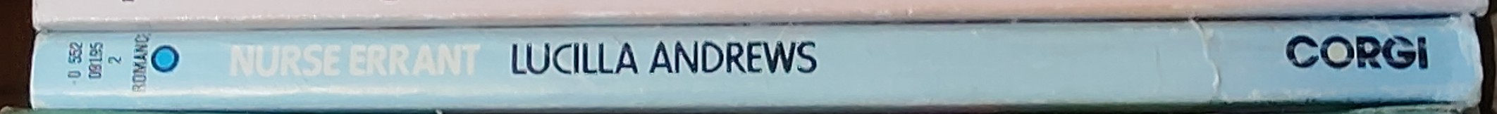 Lucilla Andrews  NURSE ERRANT spine of book image