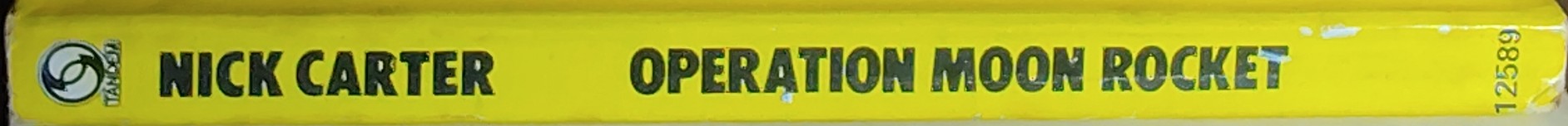 Nick Carter  OPERATION MOON ROCKET spine of book image