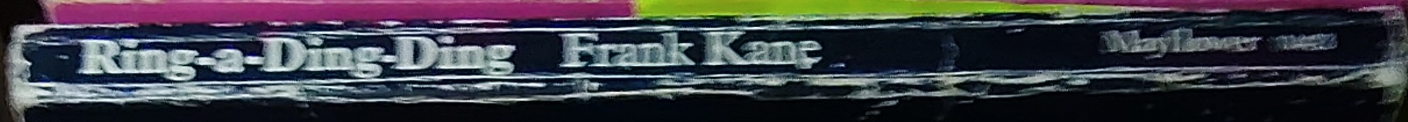 Frank Kane  RING-A-DING-DING spine of book image